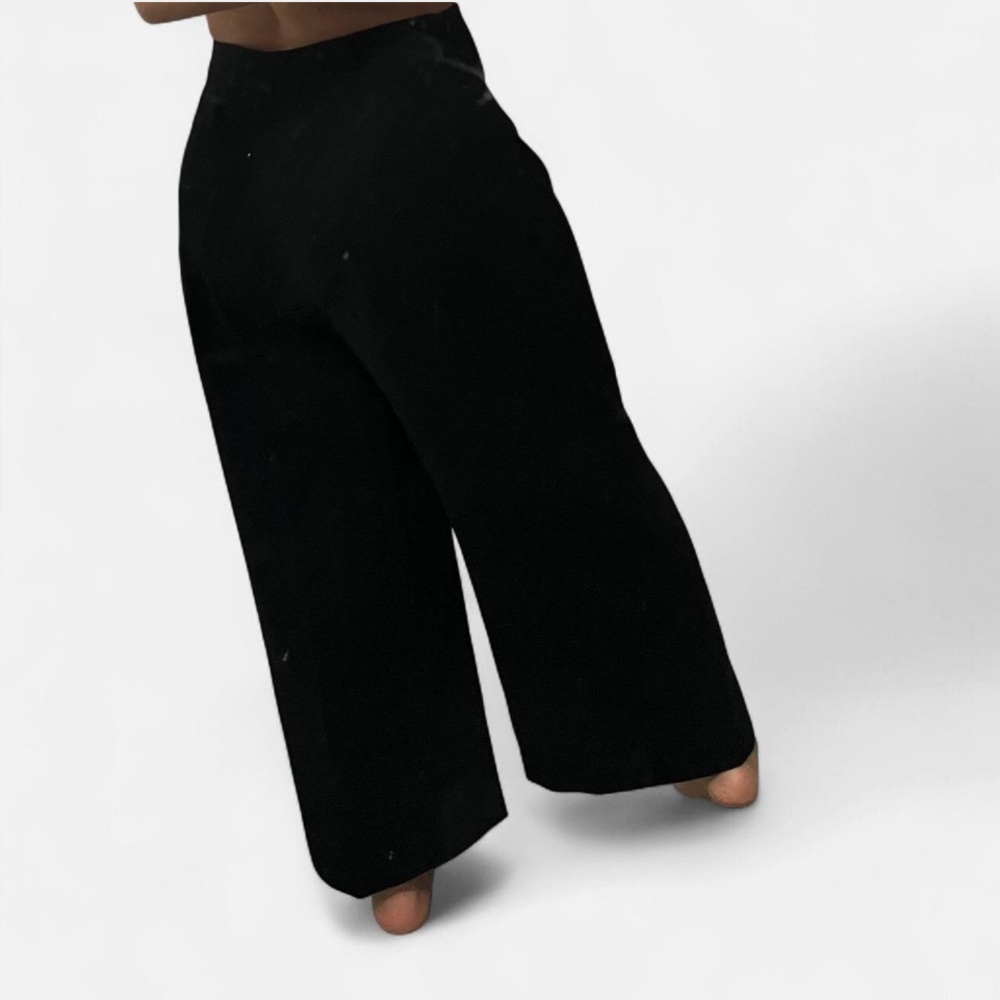 Zara Black Wide Leg Pants